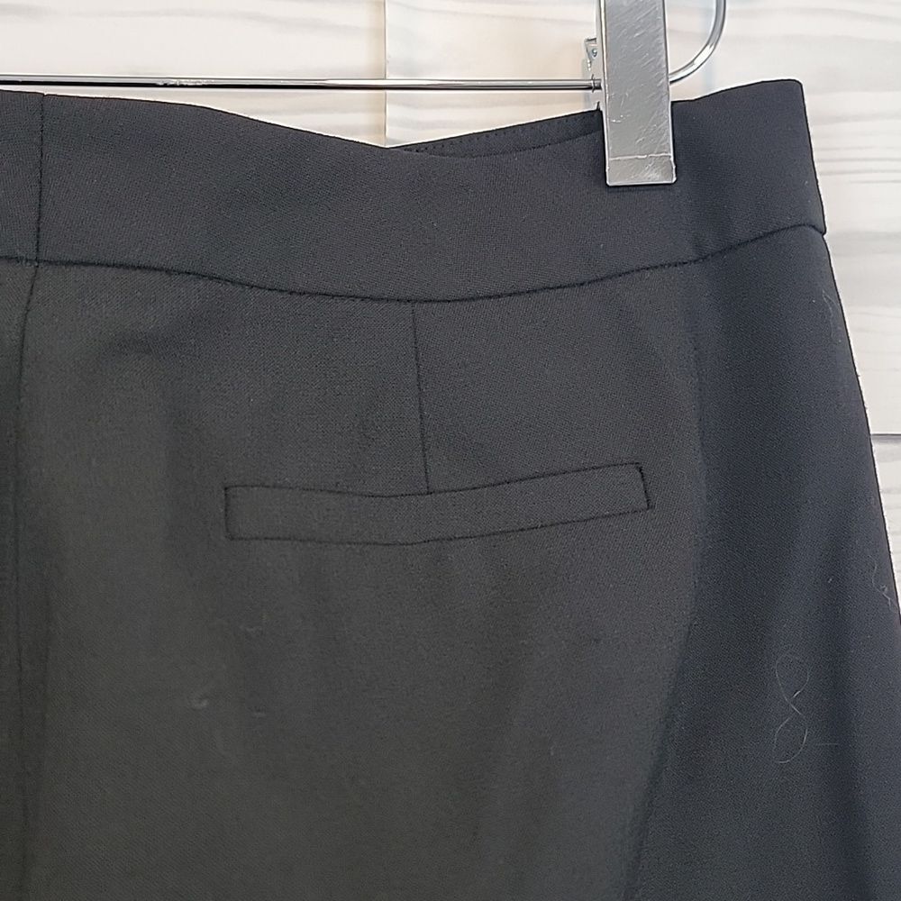 Emerson Rose Trousers Wide-leg Dress Pants - Black Womens Size 2 (Runs Big) - Picture 6 of 13